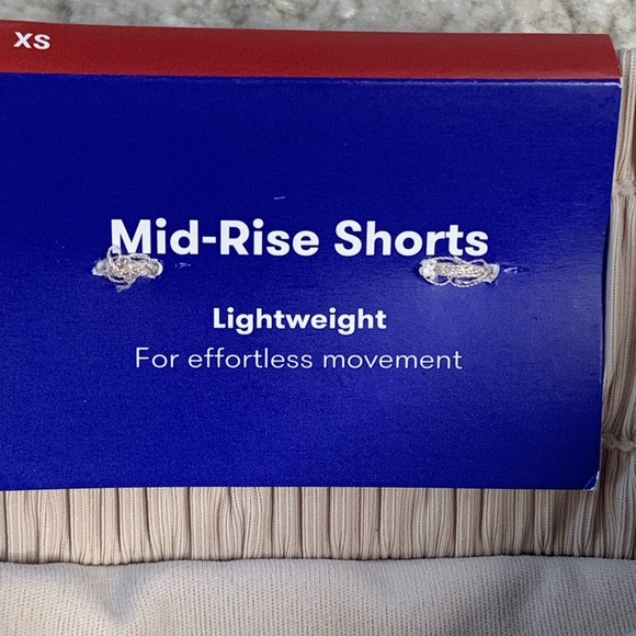 Joy Lab Layered Flutter Running Shorts Tan Size XS NWT Mid‎ Rise Target Athletic - Picture 6 of 10